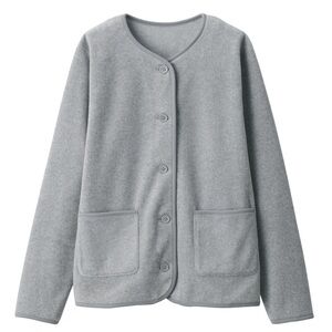 🆕 MUJI Gray Button-Up Cardigan